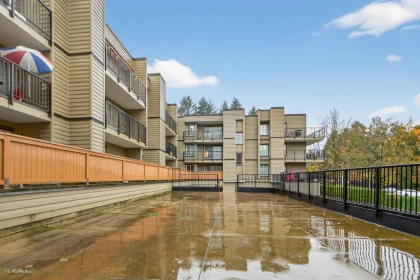 Outdoor Patio Photo of 107 10438 148 Street, Surrey, BC