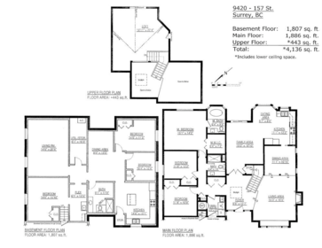 Exterior Rear Photo of 9420 157 Street, Surrey, BC