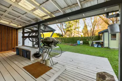 Aerial View of 4472 Kehler Street, Yarrow, BC