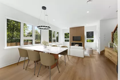 Front exterior of 842 St. Denis Avenue, North Vancouver, BC