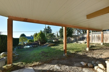 Aerial View of 4726 Laurel Avenue, Sechelt, BC