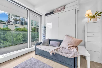 Primary Bedroom Photo of 303 1480 Howe Street, Vancouver, BC