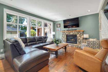 Basement Recreation Room Photo of 1655 Braid Road, Delta, BC