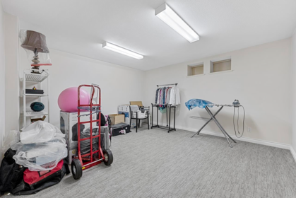 Basement Recreation Room Photo of 7362 Waverley Avenue, Burnaby, BC
