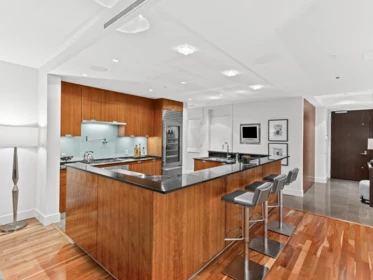 Kitchen Island Photo of 2803 1077 W Cordova Street, Vancouver, BC