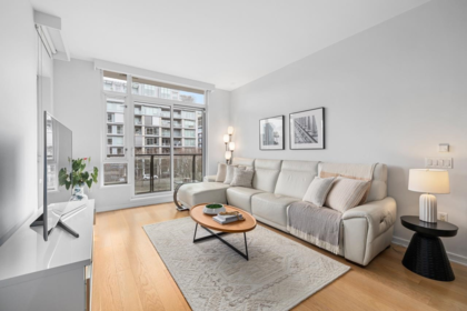 Kitchen Island Photo of 302 1625 Manitoba Street, Vancouver, BC