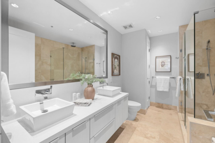 Powder Room Photo of 302 1625 Manitoba Street, Vancouver, BC
