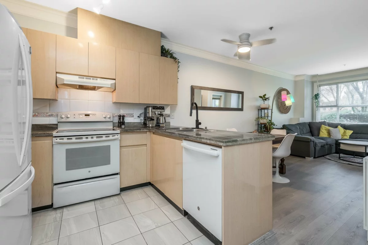 Kitchen Island Photo of 107 8115 121a Street, Surrey, BC