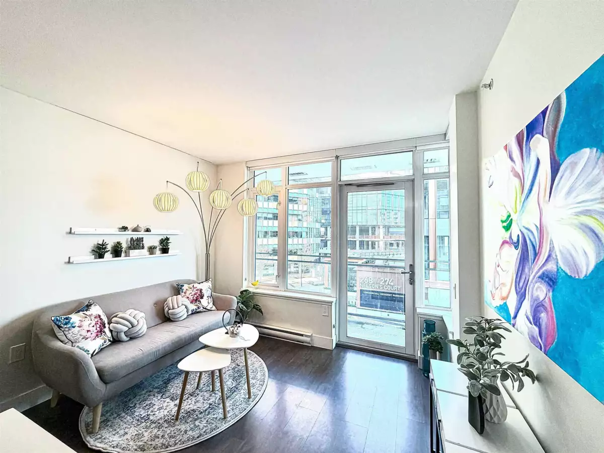 Exterior Rear Photo of 408 258 Nelson's Court, New Westminster, BC