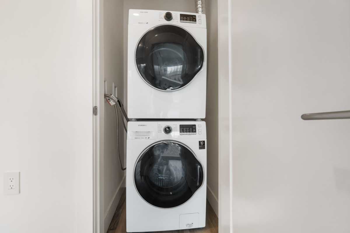 Laundry Room Photo of B310 8447 202 Avenue, Langley, BC