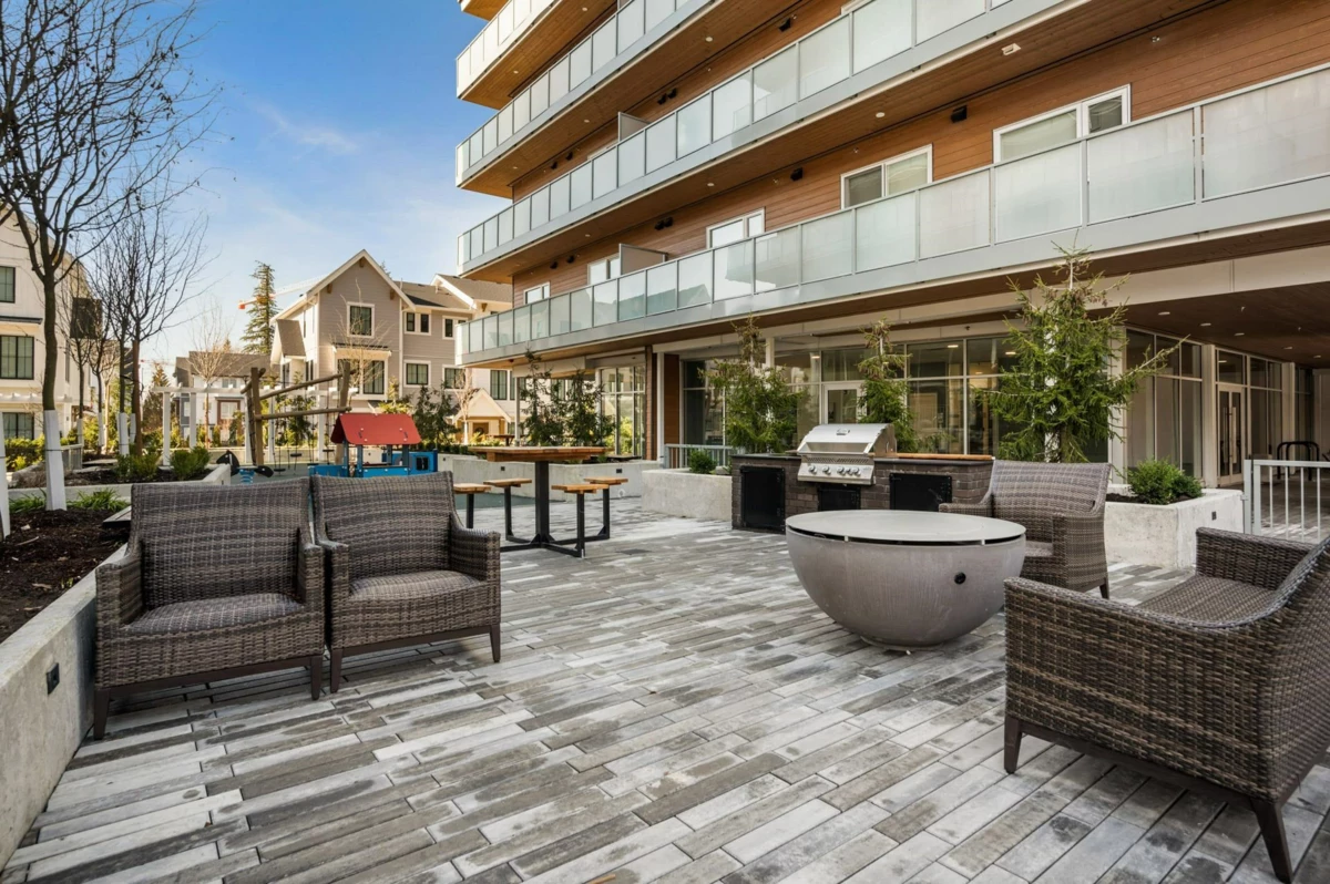 Outdoor Patio Photo of B310 8447 202 Avenue, Langley, BC