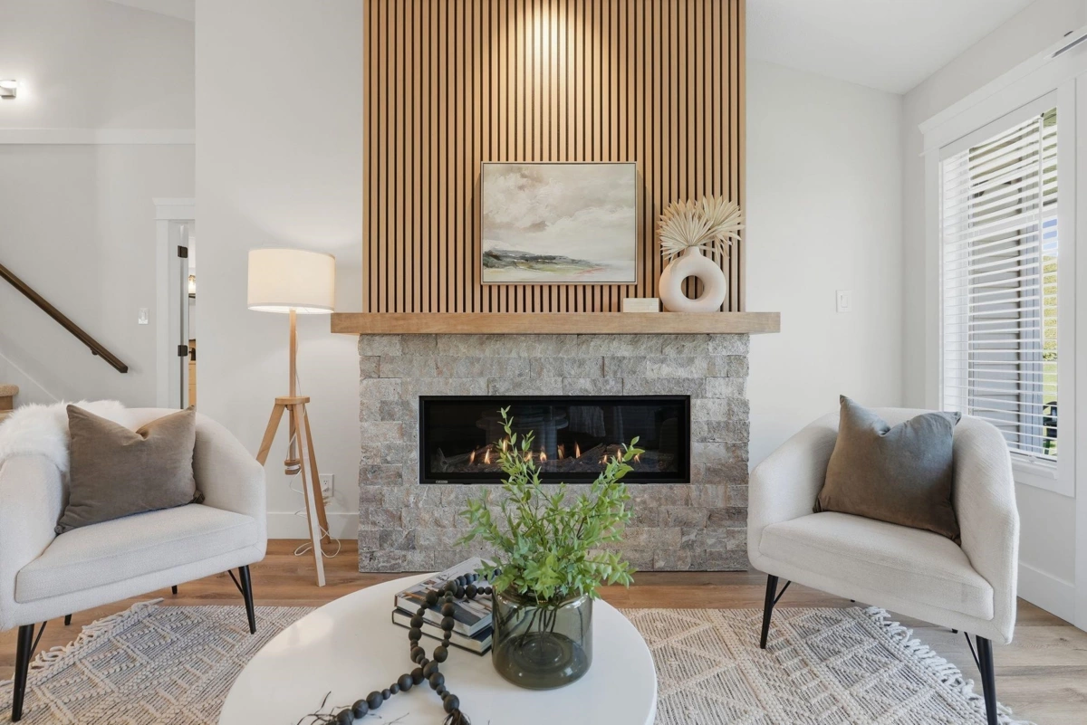 Living Room Photo of 100 8737 212 Street, Langley, BC