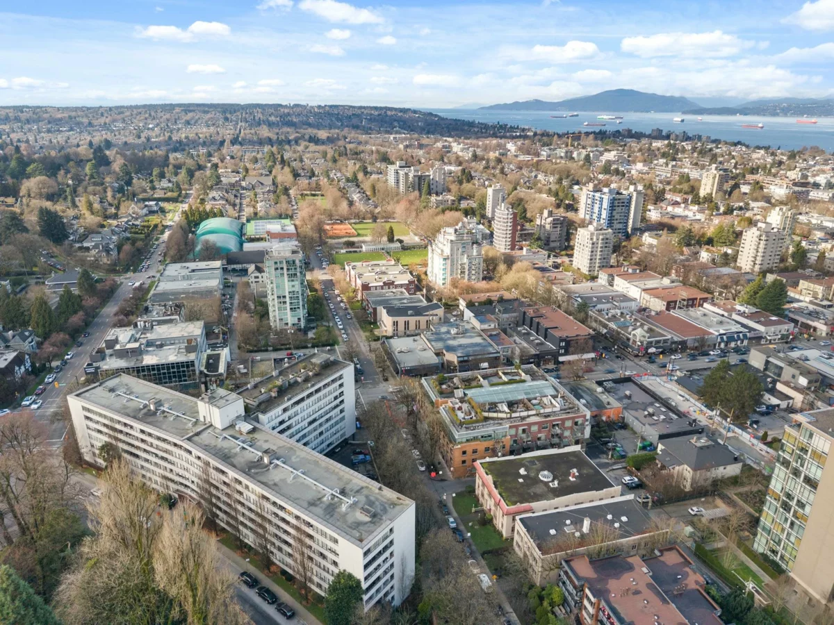 Backyard Photo of 320 1445 Marpole Avenue, Vancouver, BC