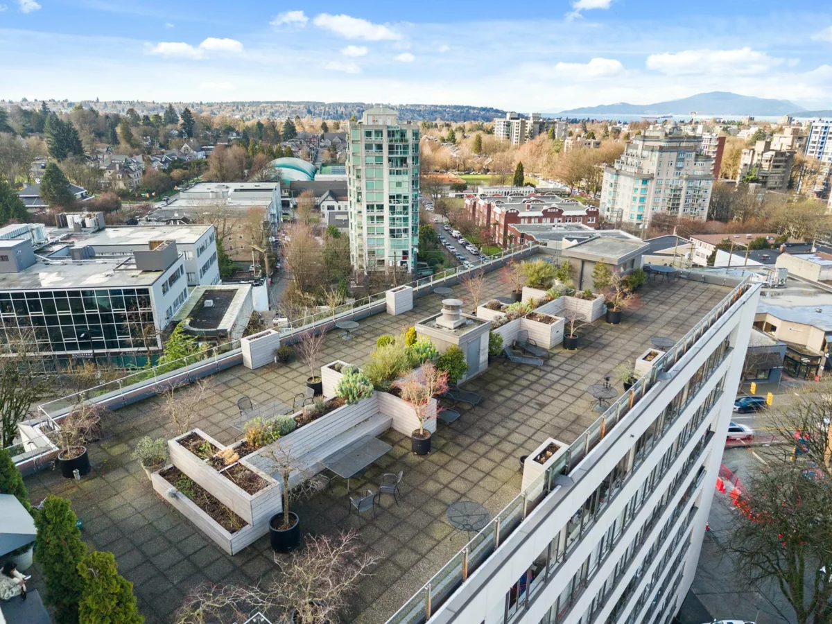 Garden / Landscaping Photo of 320 1445 Marpole Avenue, Vancouver, BC