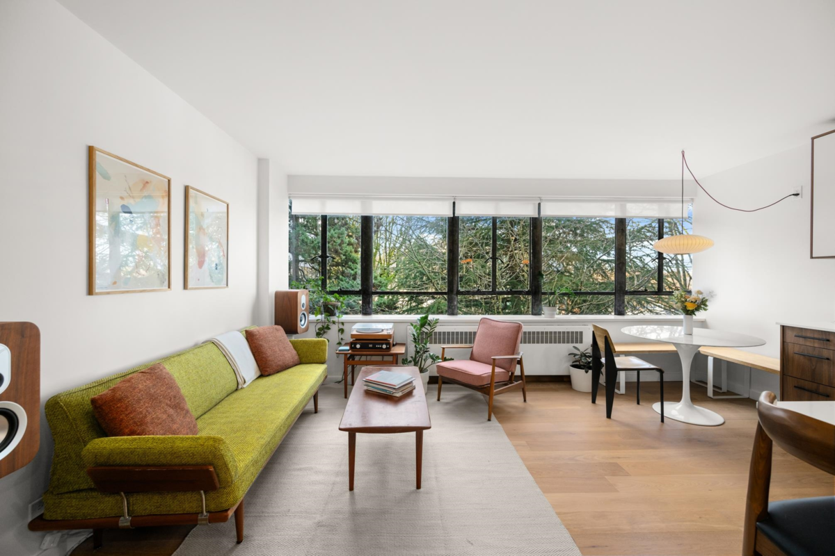 Kitchen Island Photo of 320 1445 Marpole Avenue, Vancouver, BC