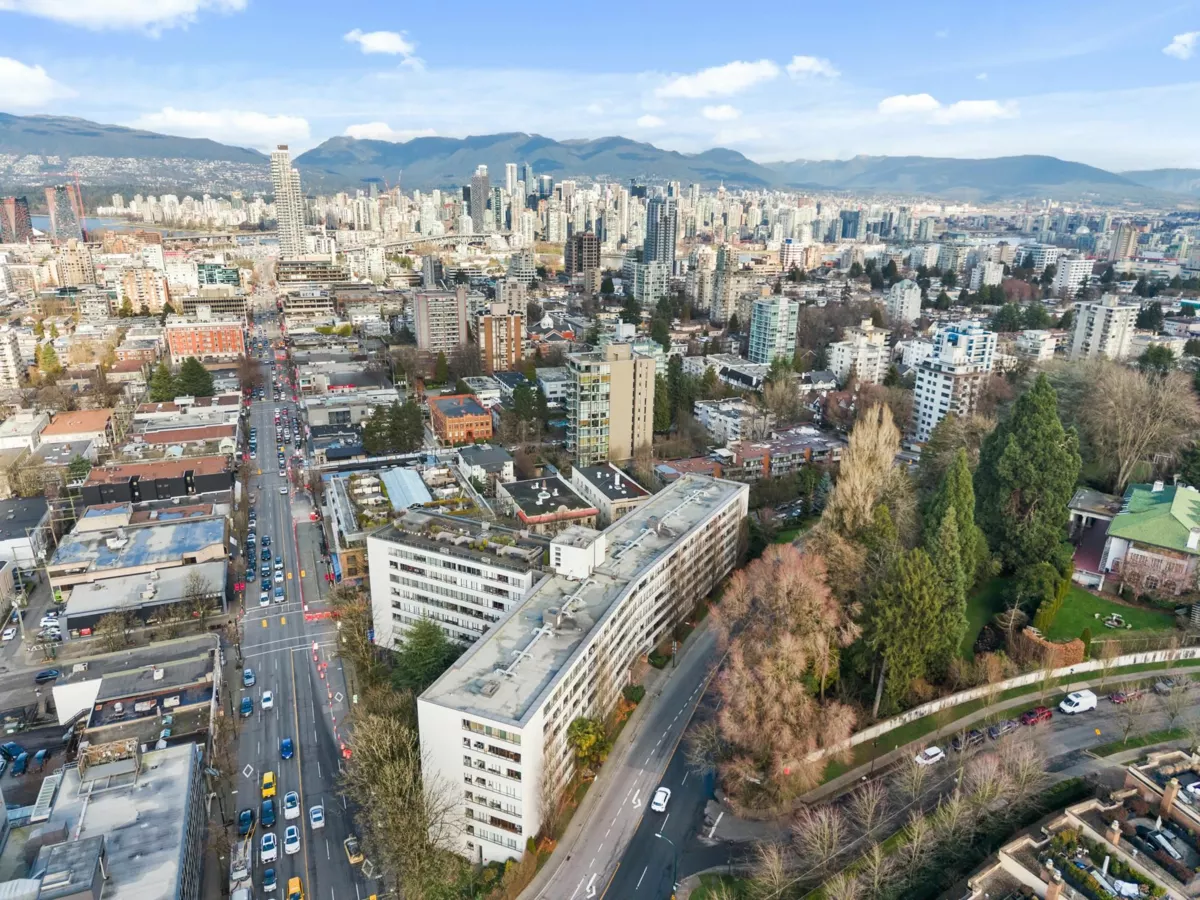 Outdoor Deck Photo of 320 1445 Marpole Avenue, Vancouver, BC