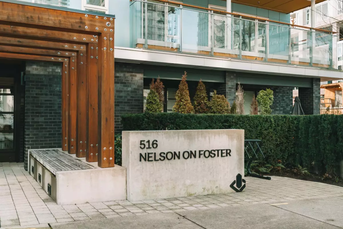 Aerial View of 402 516 Foster Avenue, Coquitlam, BC