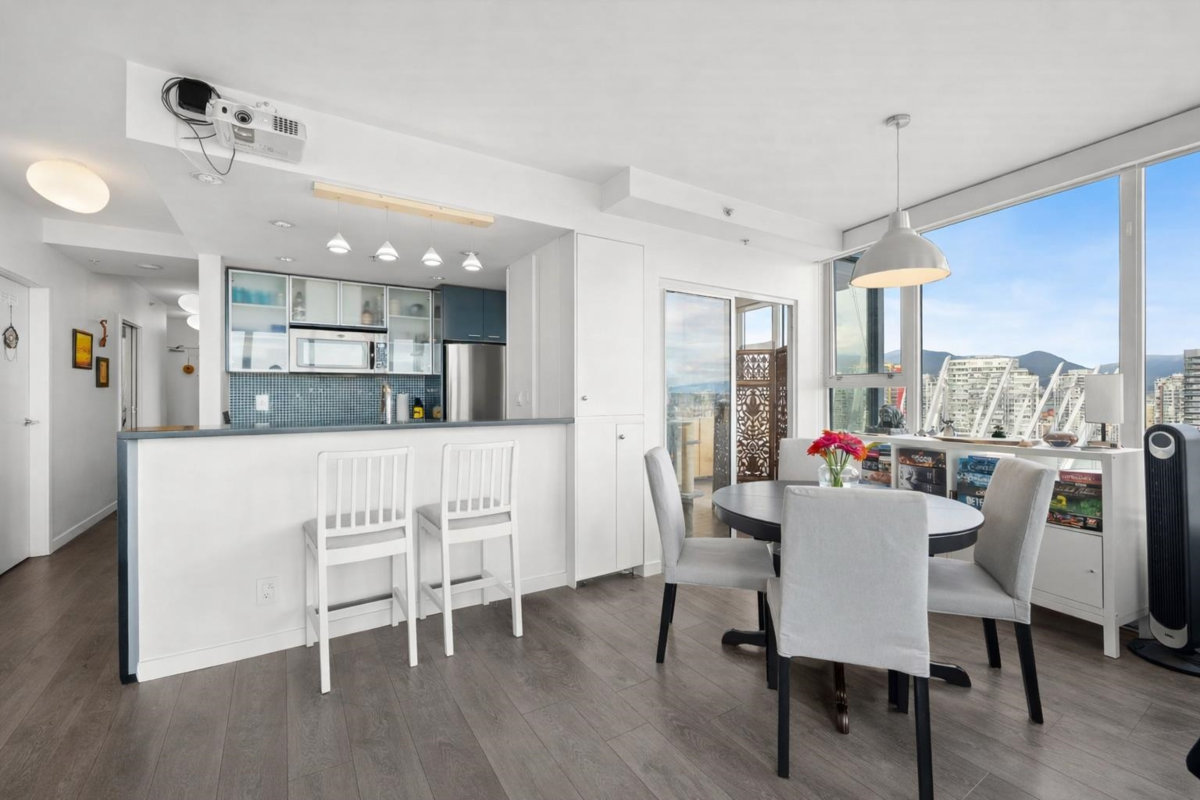 Dining Area Photo of 3302 33 Smithe Street, Vancouver, BC