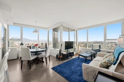 Front exterior of 3302 33 Smithe Street, Vancouver, BC