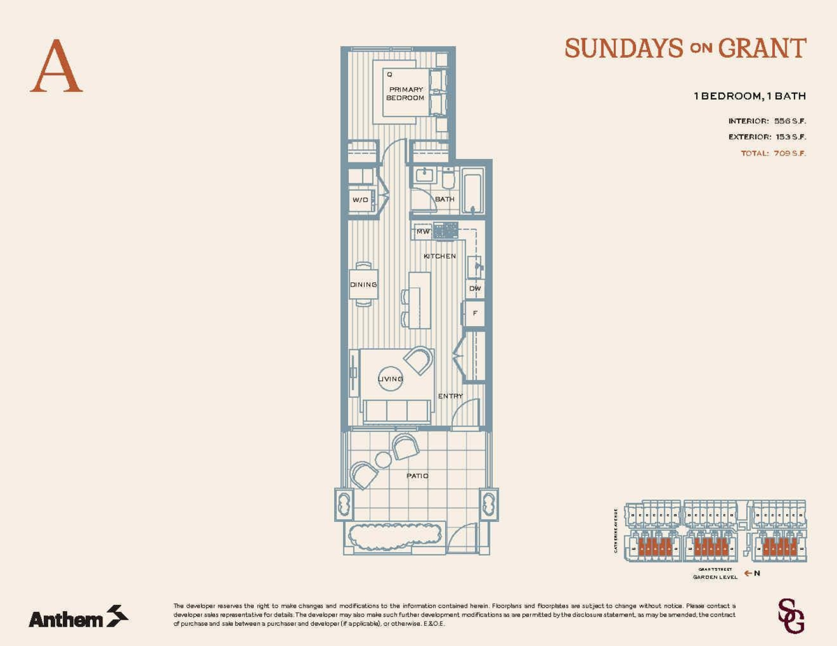 Primary Bedroom Photo of 120 921 Grant Street, Coquitlam, BC