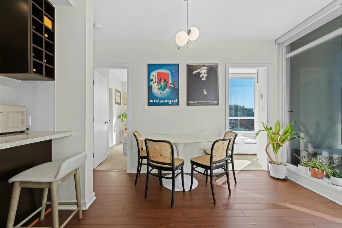 Breakfast Nook Photo of 607 821 Cambie Street, Vancouver, BC