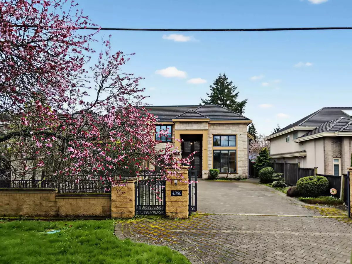 Exterior Rear Photo of 4360 Pendlebury Road, Richmond, BC