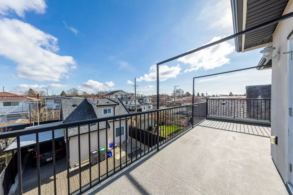 Aerial View of 6182 Commercial Street, Vancouver, BC