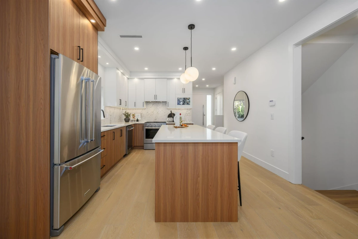 Living Room Photo of 2 6176 Elgin Avenue, Burnaby, BC