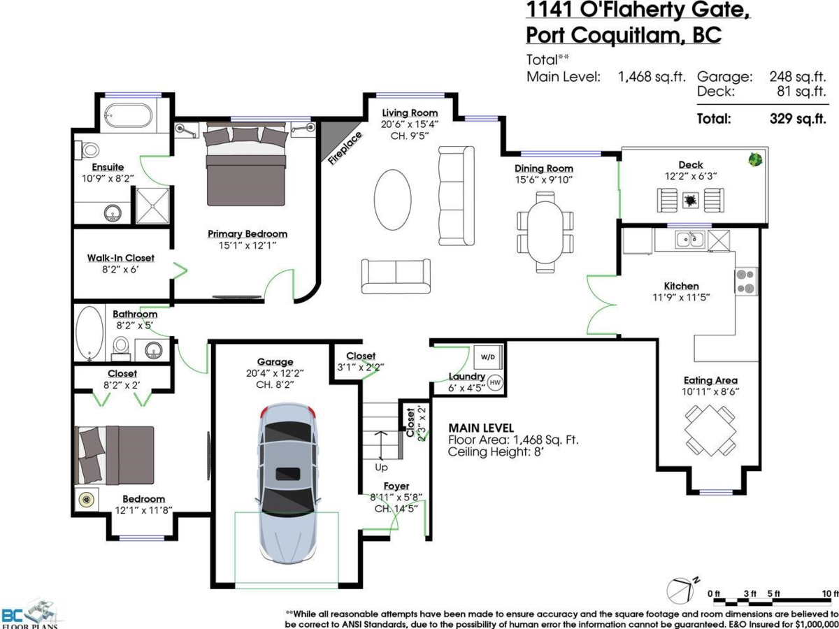 Outdoor Patio Photo of 1141 O'flaherty Gate, Port Coquitlam, BC