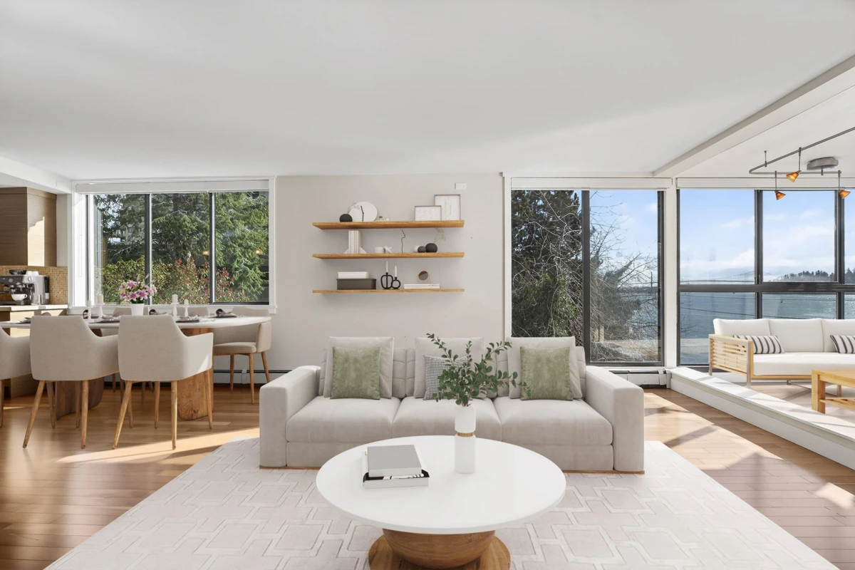 Dining Area Photo of 203 2090 Argyle Avenue, West Vancouver, BC