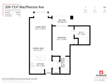 209 7337 Macpherson Avenue, Burnaby, BC