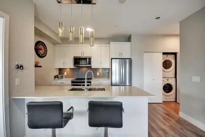 Kitchen Island Photo of 404 9015 120 Street, Delta, BC