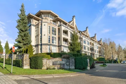 Backyard Photo of 215 3600 Windcrest Drive, North Vancouver, BC