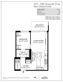 Hot Tub / Spa Photo of 1012 988 Quayside Drive, New Westminster, BC