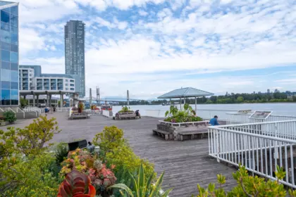 Swimming Pool Photo of 1012 988 Quayside Drive, New Westminster, BC