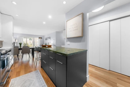 Kitchen Island Photo of 203 1066 W 13th Avenue, Vancouver, BC