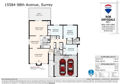 Outdoor Patio Photo of 15584 98 Avenue, Surrey, BC