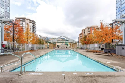 Backyard Photo of 708 2975 Atlantic Avenue, Coquitlam, BC
