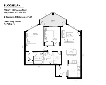Loft / Bonus Room Photo of 1305 1190 Pipeline Road, Coquitlam, BC