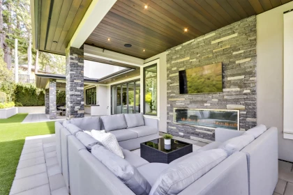 Backyard Photo of 4090 Sunnycrest Drive, North Vancouver, BC