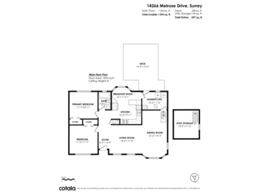 14266 Melrose Drive, Surrey, BC, Surrey — Single Family Residence for sale