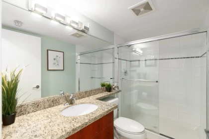 Powder Room Photo of 605 120 Milross Avenue, Vancouver, BC