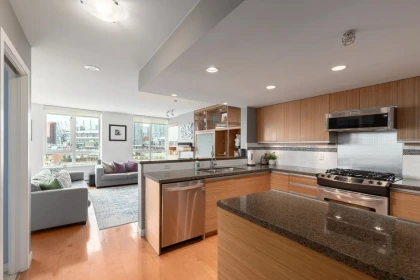 Primary Bedroom Photo of 605 120 Milross Avenue, Vancouver, BC