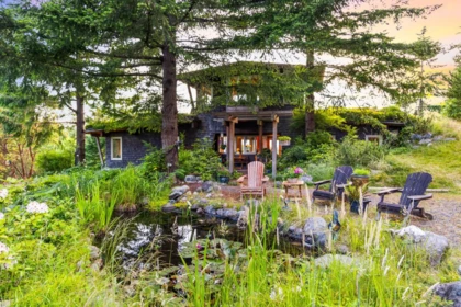 Outdoor Kitchen Photo of 1301 Sunset Road, Bowen Island, BC