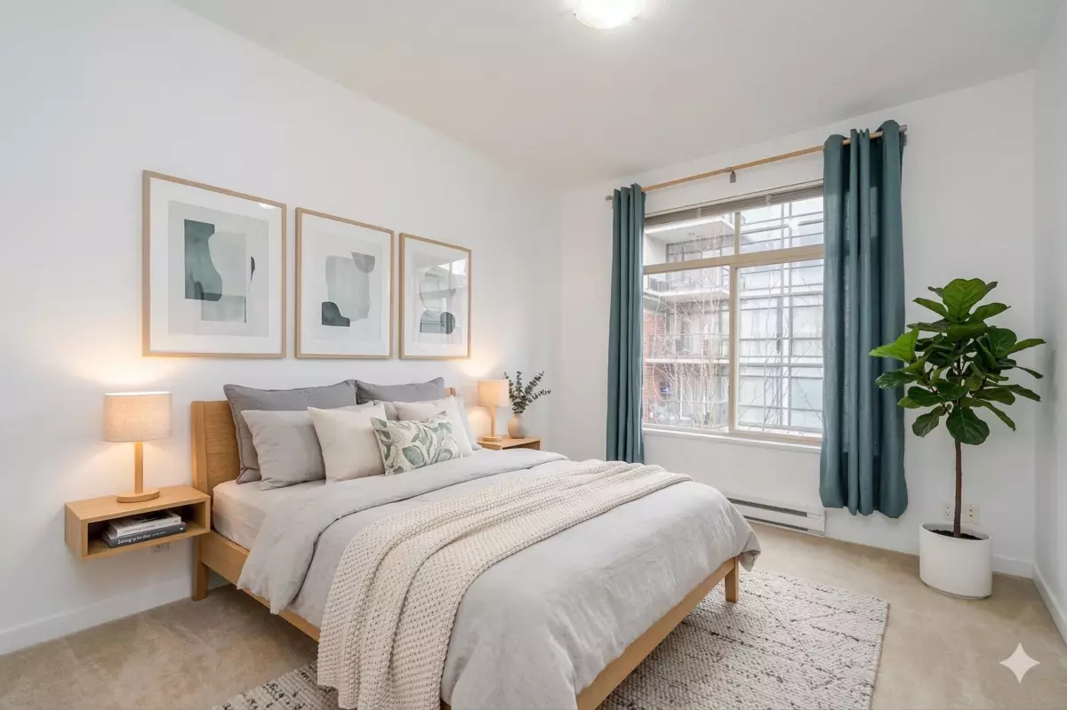 Living Room Photo of 405 10455 University Drive, Surrey, BC