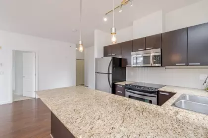 Basement Recreation Room Photo of 405 10455 University Drive, Surrey, BC