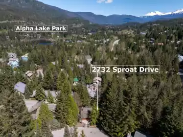 Backyard Photo of 2732 Sproatt Drive, Whistler, BC