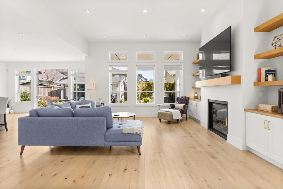 Living Room Photo of 4410 Spanton Drive, Delta, BC