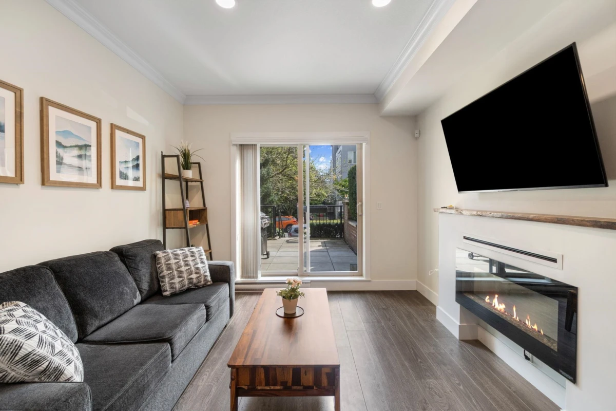 Living Room Photo of 104 2349 Welcher Avenue, Port Coquitlam, BC