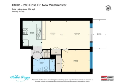 Community Amenities Photo (Clubhouse) of 1601 280 Ross Drive, New Westminster, BC